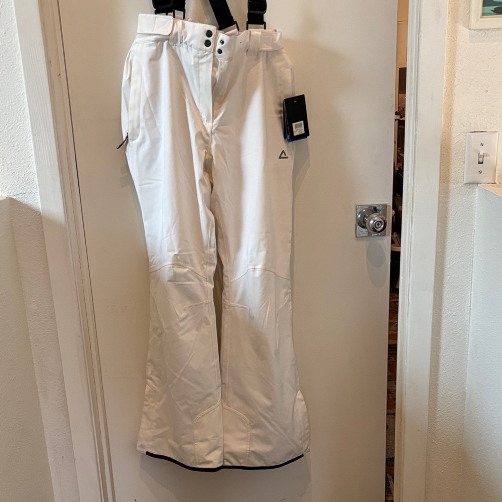 Dare2b White Ski Jacket Inner Label with  Logo Accent men size US16
